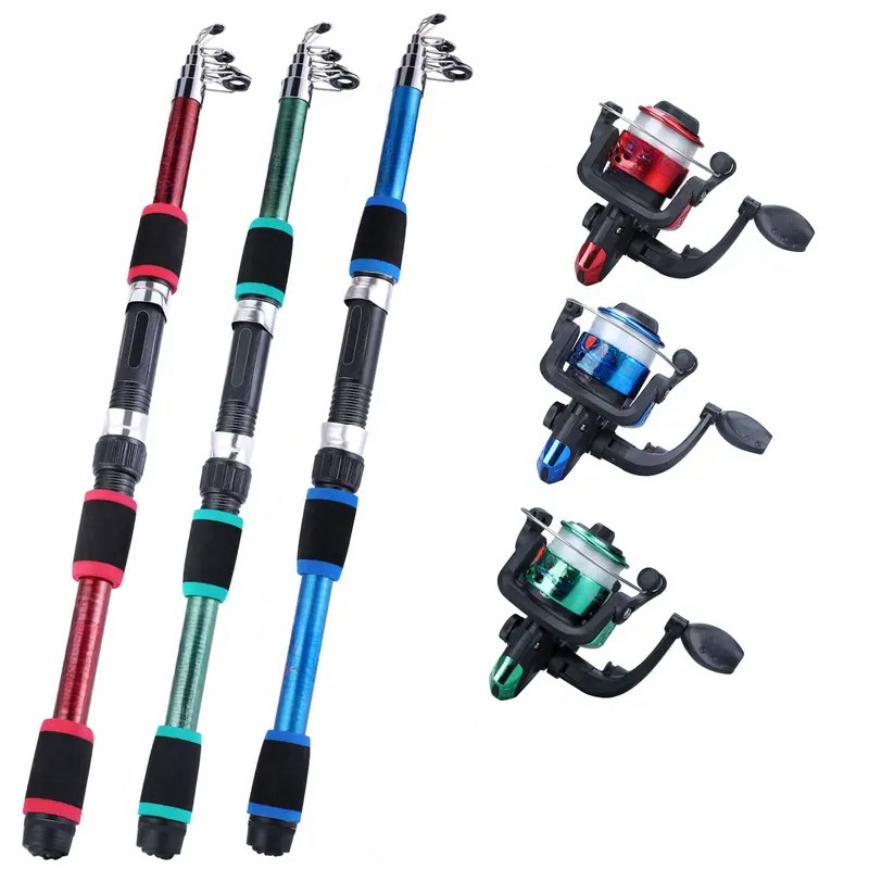 Fishing Pole Set Full Kits Wit - огляд і ціна Fishing Rod Surf