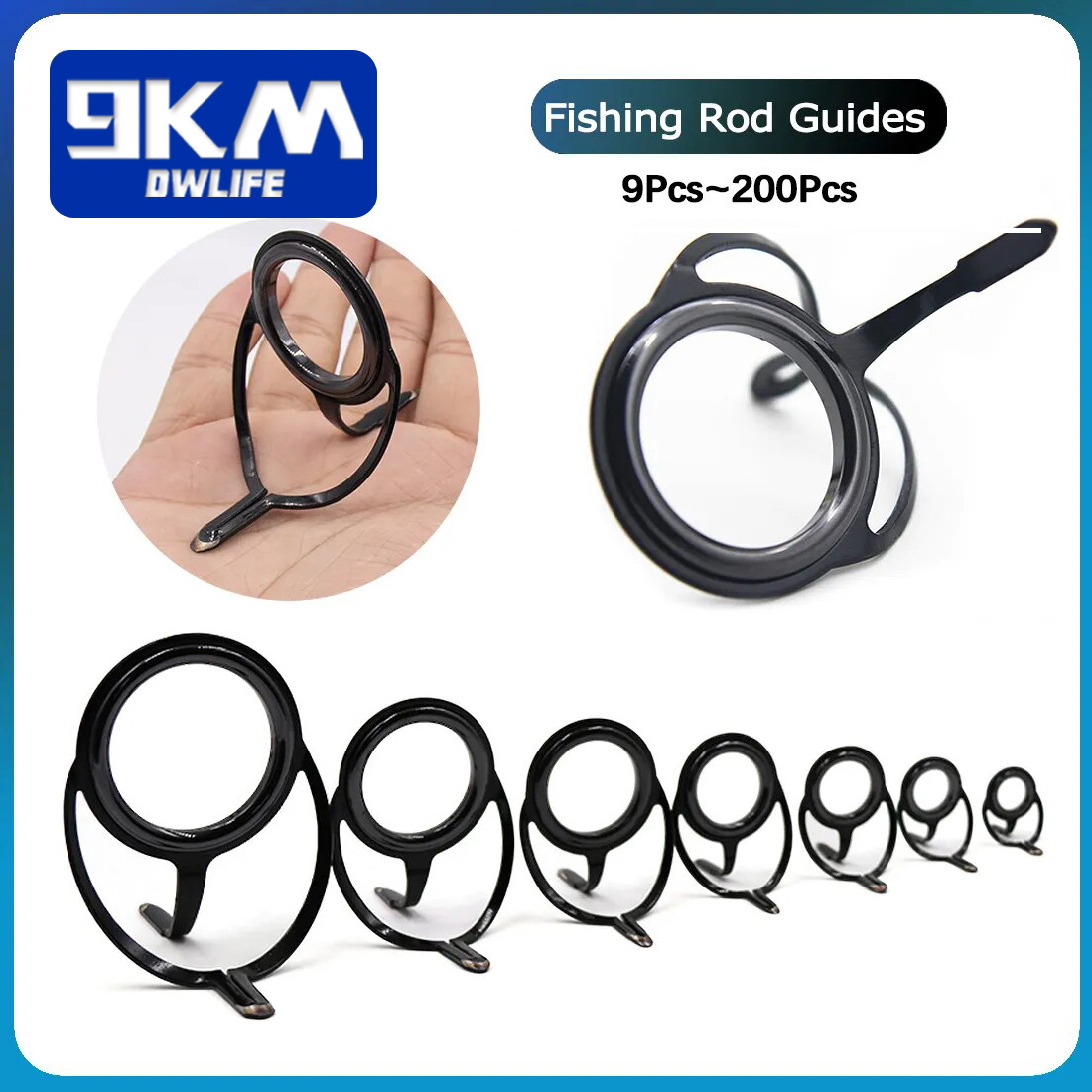 Fishing Rod Repair Kit Spinnin - огляд і ціна Fishing Rod Guide Replacement