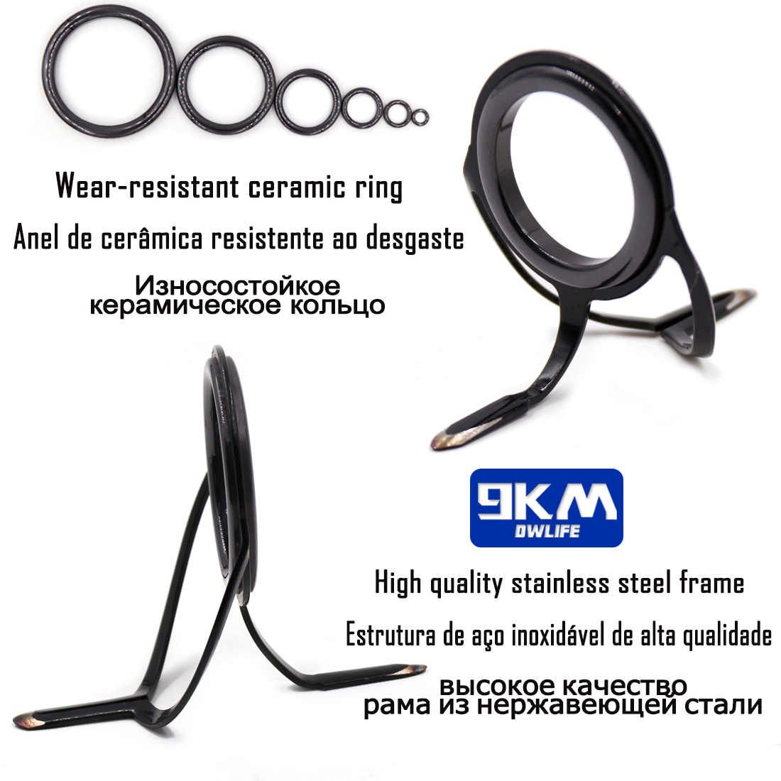 Fishing Rod Repair Kit Spinnin - огляд і ціна Fishing Rod Guide Replacement