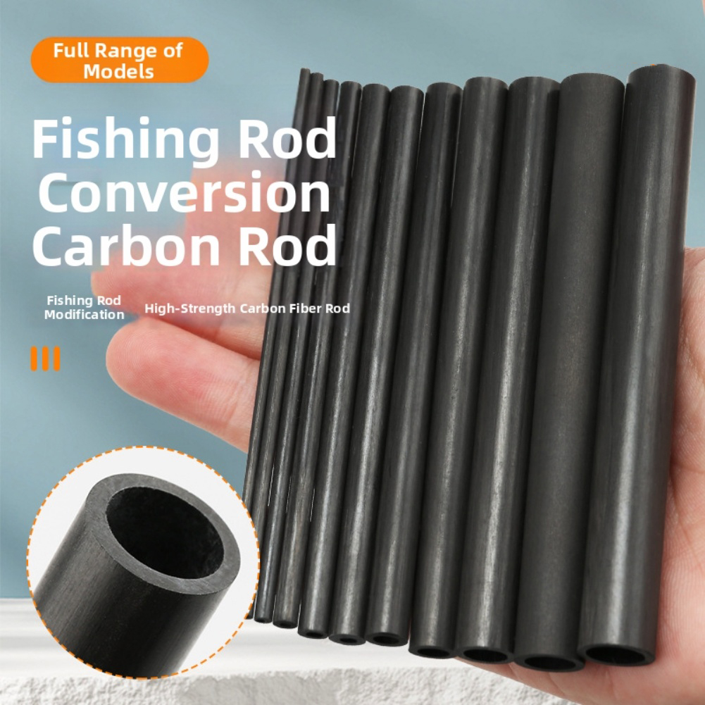 10cm Black Hollow Carbon Fiber - огляд і ціна Fishing Rod Tip Replacement