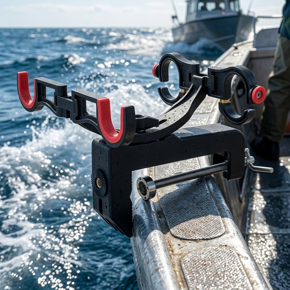 For Heavy-Duty Double-Head Boa - огляд і ціна Fishing Rod Boat