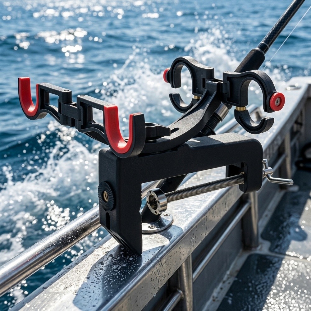 For Heavy-Duty Double-Head Boa - огляд і ціна Fishing Rod Boat