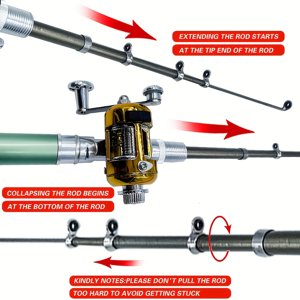 Pocket Ice Fishing Rod & Reel  - огляд і ціна Fishing Rod Ice