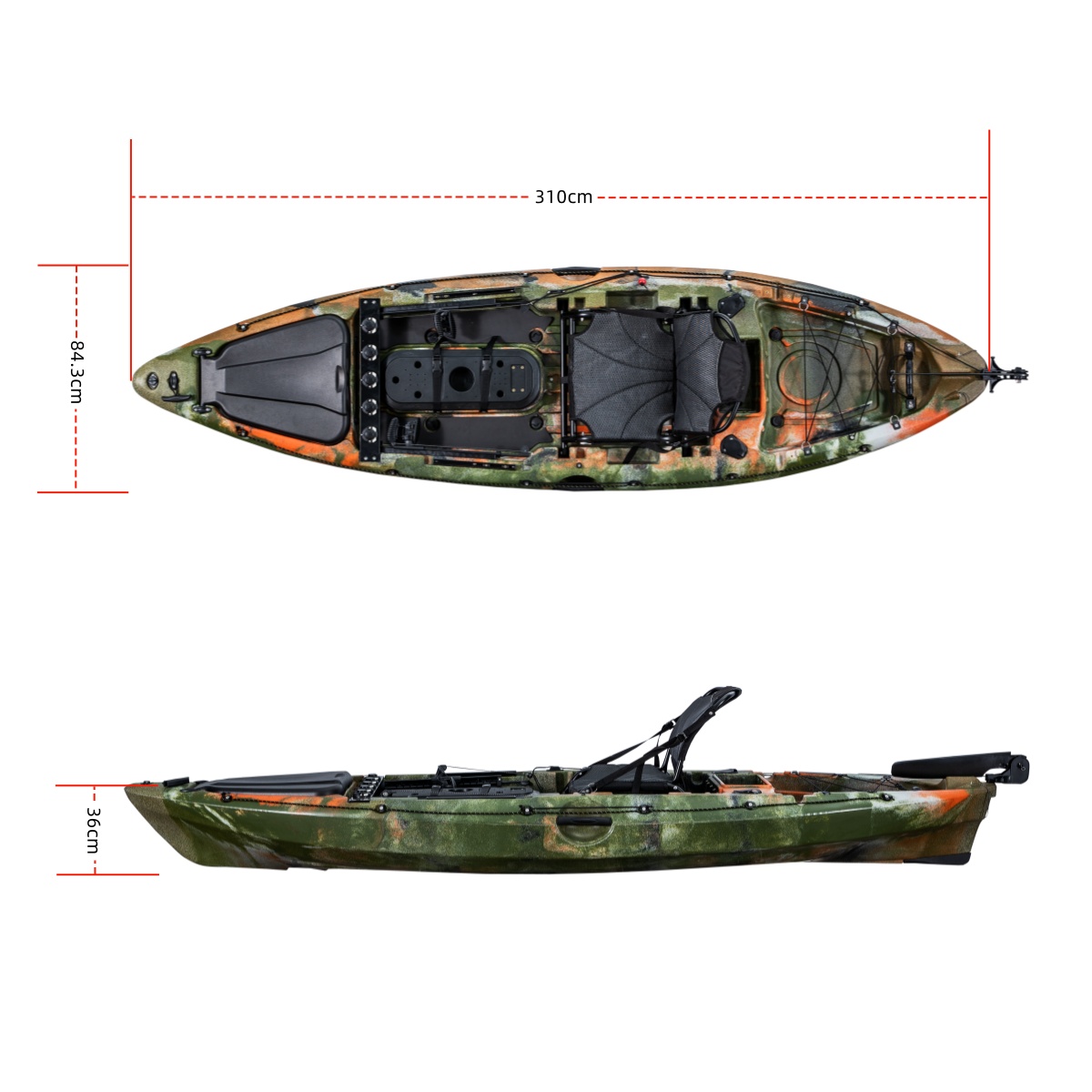 LSF First-class Single Fishing - огляд і ціна Fishing Rod Boat